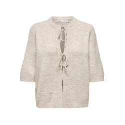 Only Onlsimoni 24 bow cardigan knt noos zand
