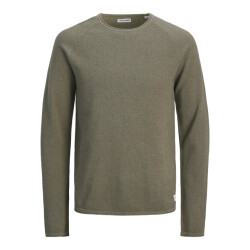 Jack & Jones jjehill knit crew neck noos 12157321 vetiver