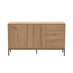 CaliCosy Buffet met 2 deuren en 4 lades l140 cm lenny