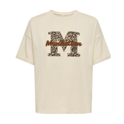 Only Onlcia life s/s foldup prnt top box