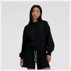 New Balance sport essentials french terry crew w sweater dames -