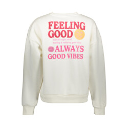 Only onldaze l/s o-neck terry print cs w 15375573 cloud dancer