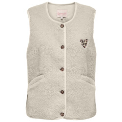 Only onlbaby life teddy vest pnt cs 15335416 birch
