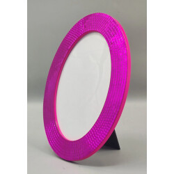 House Vitamin Picture frame oval disco pink 22.5x29x1.3cm