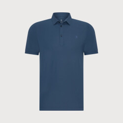 Blue Industry Lounge jersey polo |