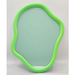 House Vitamin Mirror organic mdf green 30x40cm