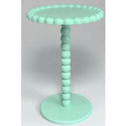House Vitamin Side table round mint mdf 38x55cm