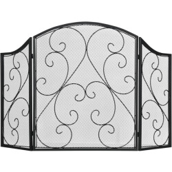 4goodz Haardscherm vonkenscherm vintage 66x31cm -