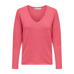 Only Onlrica ls v-neck pullo knt noos koraal