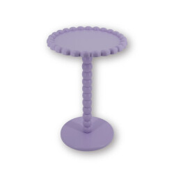 House Vitamin Side table round lilac mdf 38x55cm