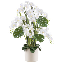 Kopu ® phalaenopsis xl kunstorchidee 120 cm real touch -