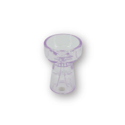 House Vitamin Candle- and tealightholder bow lilac -7,5x9,5cm