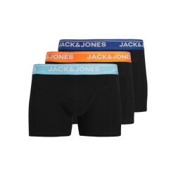 Jack & Jones Jongens boxershorts trunks jactheodore 3-pack effen