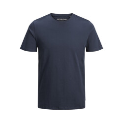 Jack & Jones Basic heren t-shirt jjeorganic ronde hals donker