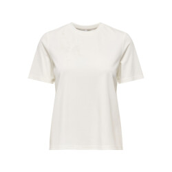 Only Onlsophia ss embroidery t-shirt box jrs off-white