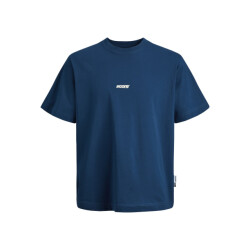 Jack & Jones Jcoclub back text prnt tee ss crew neck raf