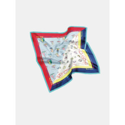 Mucho Gusto ® sjaal burano small atlantische zee print