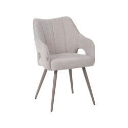 Label51 Eetkamerstoel stan naturel 57x81x59 cm set van 2