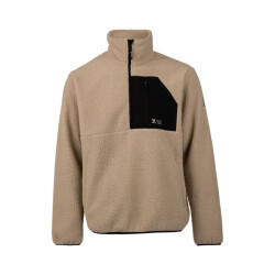 Brunotti kelstyn men fleece skipully met rits heren -