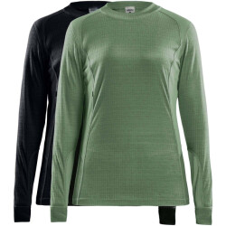 Craft core 2-pack baselayer tops w thermoshirt lange mouw dames -
