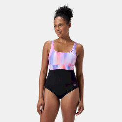 Speedo eco new contour eclipse pr 1p wedstrijd badpak dames -