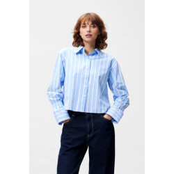 Catwalk Junkie 2601021604 striped blouse with elastic cuff