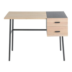 Signature Massief eiken bureau campus
