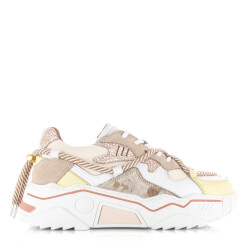 DWRS Label Dwrs jupiter sneakers sand/butter lage sneakers dames