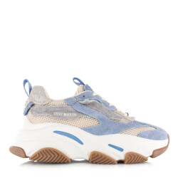 Steve Madden Possession-e grey/blue/ivy lage sneakers dames