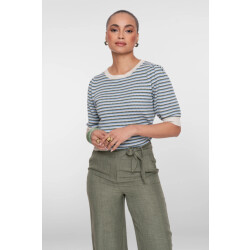 Geisha 64066-14 711 pull stripe lrx kit lurex/olive/blue