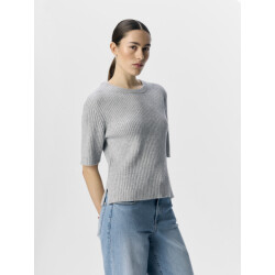 Object Objelva 2/4 re o-neck knit noos
