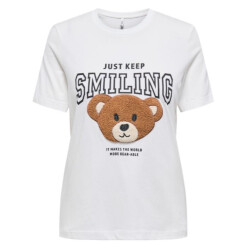 Only Onlteresa reg s/s teddy top rs jrs