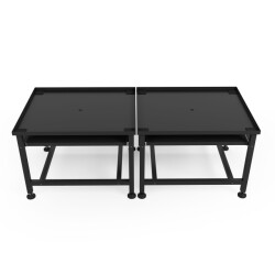 Wasophoogte Wasmachine verhoger – ecoslim met plateau – dubbel -