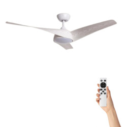 Cool Breeze Fluisterstille plafondventilator norrvik afstandsbediening & timer