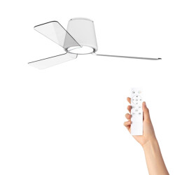 Ventiluxe Fluisterstille plafondventilator ahlgren Ø132cm afstandsbediening & timer