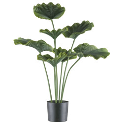Kopu ® kunstplant palmblad 100cm in pot groen