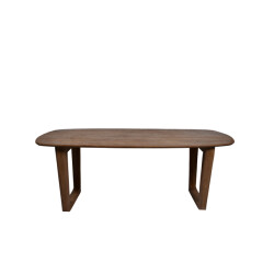 Livingfurn eetkamertafel cortez - mangohout 200 cm