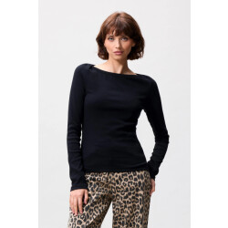 Catwalk Junkie 2504020406 boatneck rib long sleeve