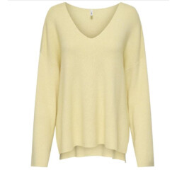 Only Onlkatia ls rib v-neck ex knt