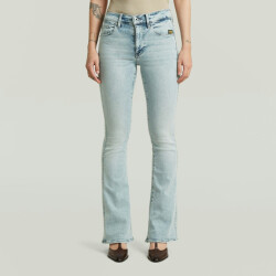 G-Star 3301 flare wmn d21290-d987 h921 sun faded blue celestite