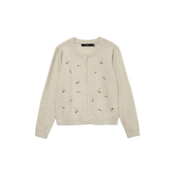 Vero Moda vmfiorella emb ls o-neck short card 10340096 birch