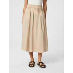 Neo Noir yara poplin skirt 158280 125 dark sand