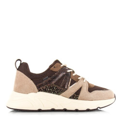 Poelman Posh by sneaker beige brown lage sneakers dames