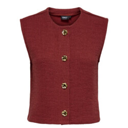 Only Onlvicki button vest swt