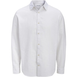 Jack & Jones Jjesummer linen blend shirt ls sn dessin