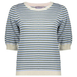 Geisha Pull stripe lrx ecru dessin