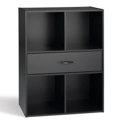 CaliCosy Opbergplank met 4 compartimenten en een lade