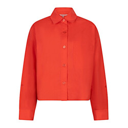 Esqualo Blouse sp26-10016 chili red