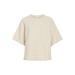Vila Viliga 24 o-neck knit top noos beige
