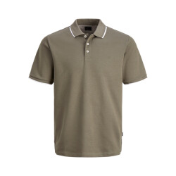 Jack & Jones Jprblaethan detail ss polo sn army